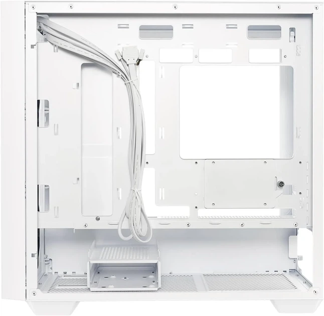 Корпус ASUS A21 / без БП / Micro-ATX / Стеклянное окно / Поддержка СВО 360мм / Длина GPU 380мм / Белый - изображение 7