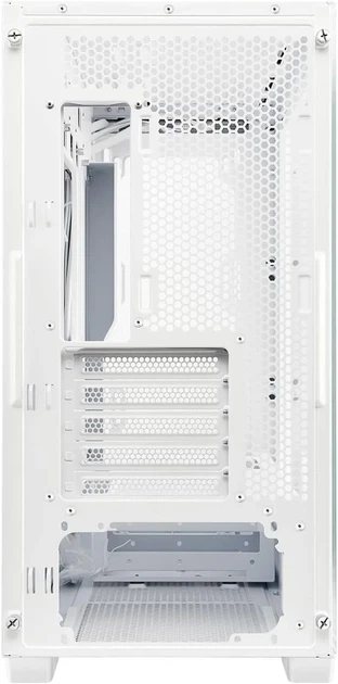 Корпус ASUS A21 / без БП / Micro-ATX / Стеклянное окно / Поддержка СВО 360мм / Длина GPU 380мм / Белый - изображение 8