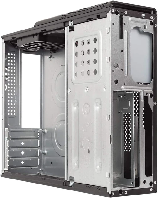 Комп'ютерний корпус Unykach Slim mATX UK 2010 / Чорний / з БЖ 450W - зображення 5