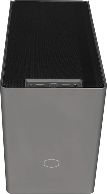 Корпус Cooler Master MasterBox NR200P / без БЖ / Mini-ITX / PCIe 4.0 Riser / Сірий (101633458) - зображення 3