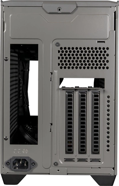 Корпус Cooler Master MasterBox NR200P / без БЖ / Mini-ITX / PCIe 4.0 Riser / Сірий (101633458) - зображення 7