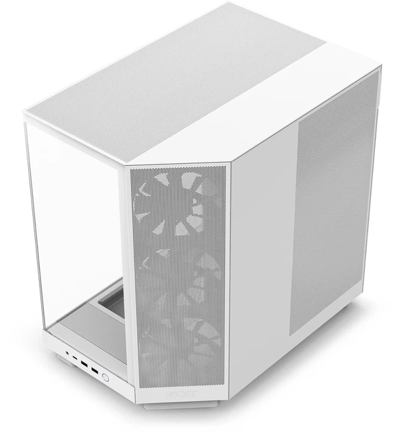 Корпус NZXT H6 Flow / Без БП / Mid Tower / ATX / 3х120мм Fans / Белый - изображение 4
