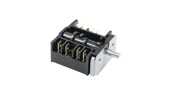 Переключатель для духовки и электроплиты QF307 1E4, XZ307.509, Indesit C00013413 (4+1) - Фото 1 Переключатель для духовки и электроплиты QF307 1E4, XZ307.509, Indesit C00013413 (4+1) - изображение 1