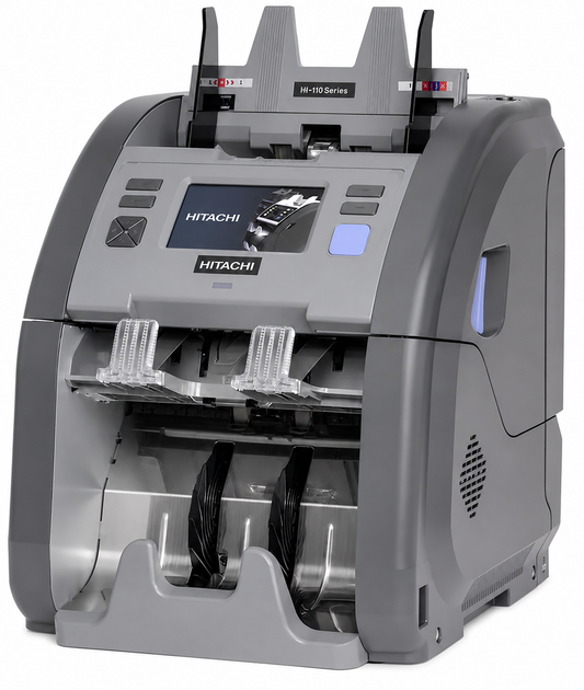 Банківський лічильник Magner 165S HITACHI IH-110S FITNESS 2026 20-Currency Mixed Counter, сортувальник з максимальною перевіркою придатності банкнот, усіма видами детекції та 20 валютами - зображення 4