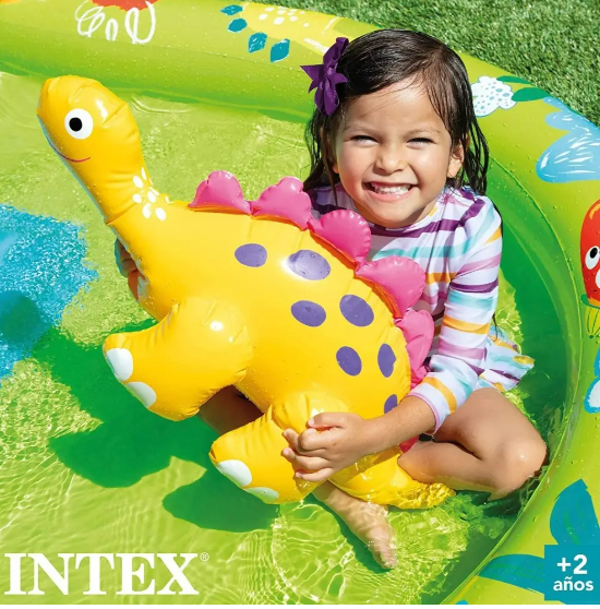 Надувной игровой центр Intex 57166 Динопарк (191 х 152 х 58 см) - изображение 5