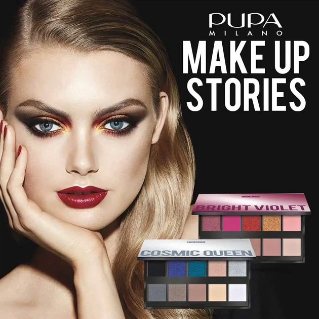 Палетка Теней Для Век Pupa Make Up Stories 003 Bright Violet 18 Г - изображение 6