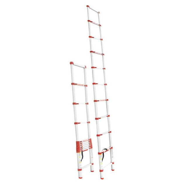 Драбина з алюмінію, телескопічна 10 сход., 3,20 м INTERTOOL LT-3032 - зображення 5