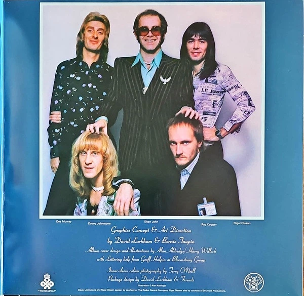 Вінілова платівка Elton John - Captain Fantastic And The Brown Dirt Cowboy (Vinyl, LP, Album, Reissue, Repress, Stereo) - Фото 3 Вінілова платівка Elton John - Captain Fantastic And The Brown Dirt Cowboy (Vinyl, LP, Album, Reissue, Repress, Stereo) - зображення 3
