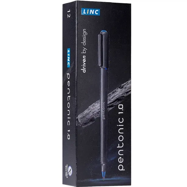 Ручка кульково масляна "Pentonic" "LINC" чорнило чорне 0.7 мм (411992) - Фото 3 Ручка кульково масляна "Pentonic" "LINC" чорнило чорне 0.7 мм (411992) - зображення 3
