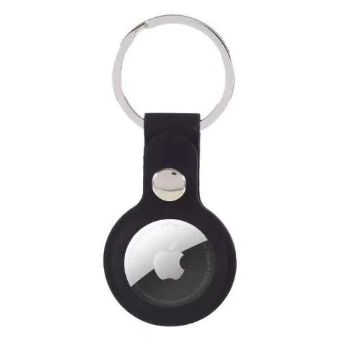 Брелок Silicone Key Ring для AirTag/ AirTag 2 Black - Фото 1 Брелок Silicone Key Ring для AirTag/ AirTag 2 Black - зображення 1
