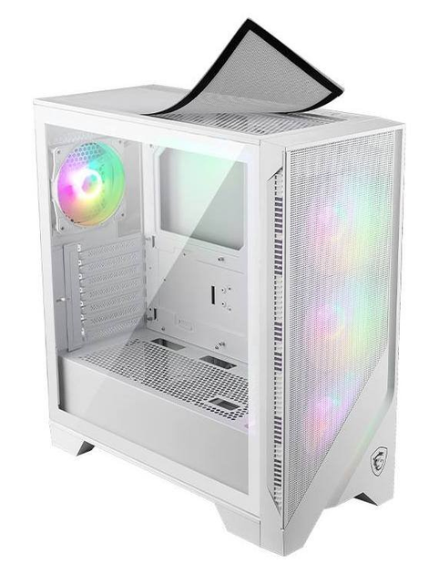 Корпус для ПК MSI MAG Forge 320R Airflow Белый без БП - изображение 3