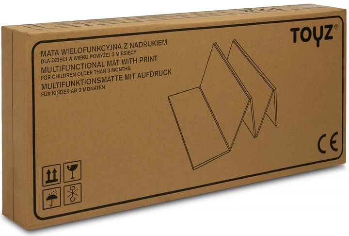 Mata piankowa wielofunkcyjna Toyz Dinozaury (5908310399416) - Zdjęcie 7 Mata piankowa wielofunkcyjna Toyz Dinozaury (5908310399416) - obraz 7