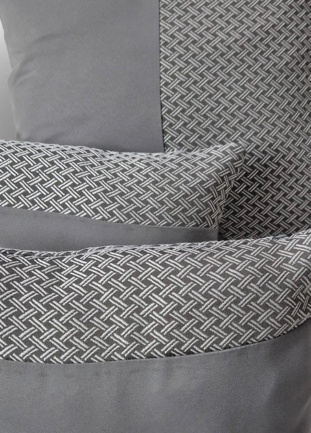 Комплект декоративних подушок Lumelle Geometric 40х40см 1шт 30х25см 2шт сірі (п_0891) - Фото 3 Комплект декоративних подушок Lumelle Geometric 40х40см 1шт 30х25см 2шт сірі (п_0891) - зображення 3