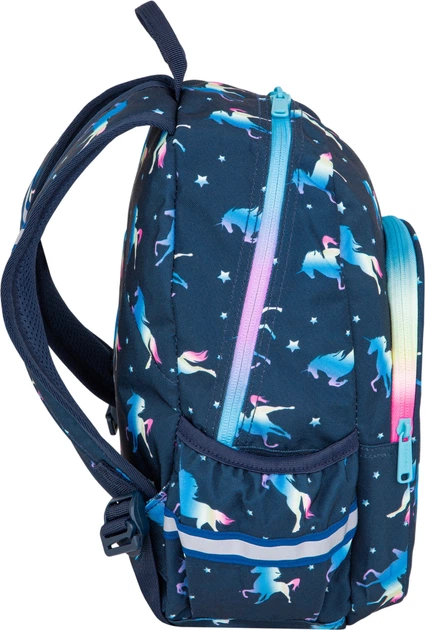 Plecak przedszkolny CoolPack Toby Blue Unicorn 10 l 35 x 26 x 12 cm (5903686324277) - obraz 3