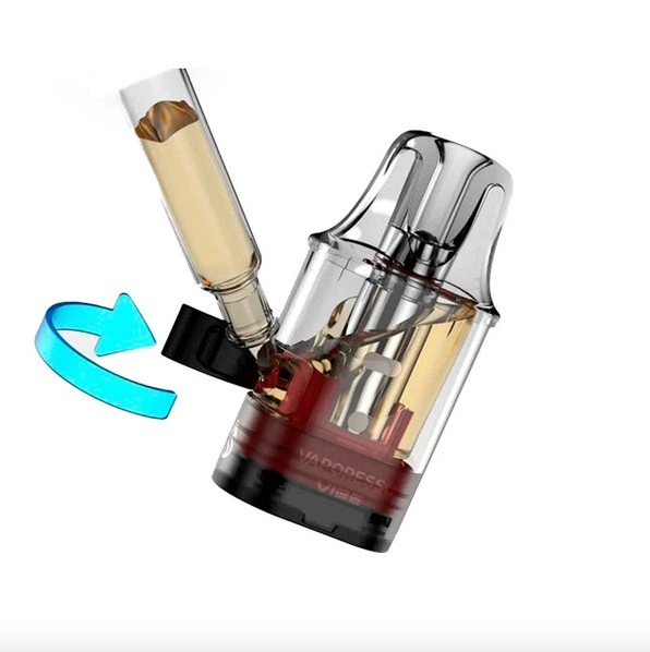 Картридж Vaporesso Vibe 0.8 Ом 24 Вт для электронной сигареты сменный пищевой пластик 4,5 мл бак - Фото 3 Картридж Vaporesso Vibe 0.8 Ом 24 Вт для электронной сигареты сменный пищевой пластик 4,5 мл бак - изображение 3