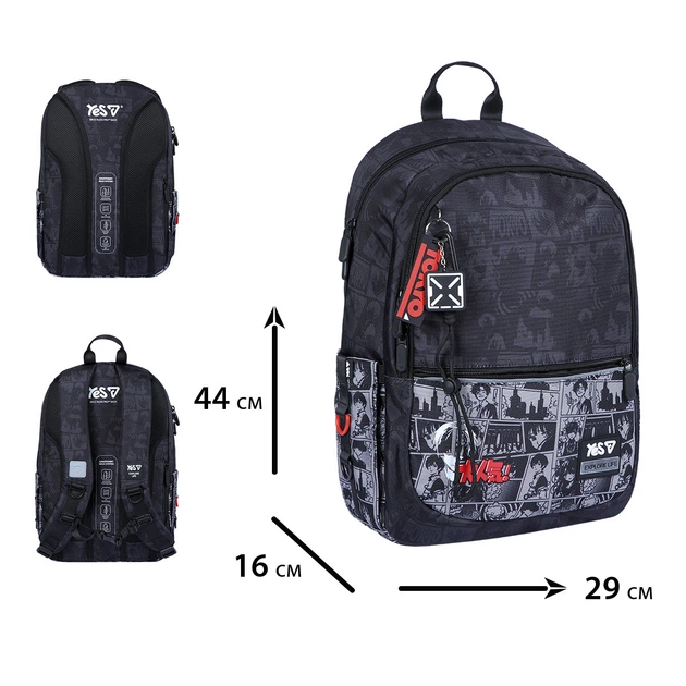 Pюкзак Tokyo TS-113L для хлопчика 44 см YES (550364) - изображение 3