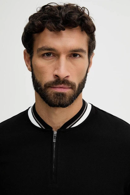 Поло на молнии Armani Exchange L черный XM001764 - изображение 3