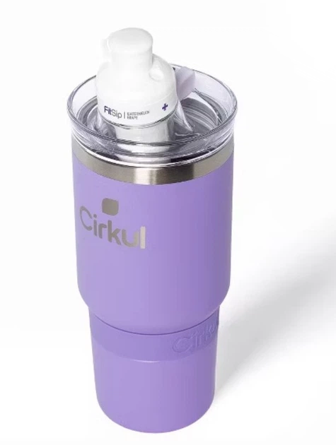 Термокружка Cirkul Аметист Нержавеющая Сталь 700 мл On-The-Go StrawSip Cirkul 41198 - изображение 2