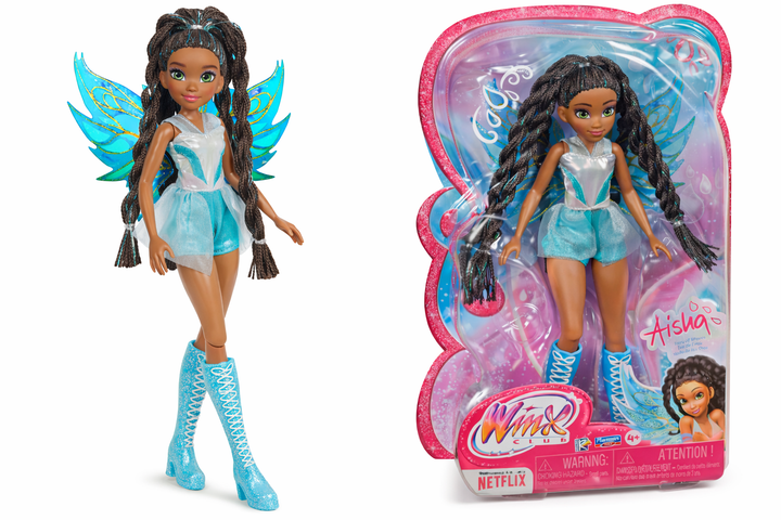 Кукла Винкс Фея Айша Winx Club Aisha Fairy Playmates Toys F57814 - Фото 1 Кукла Винкс Фея Айша Winx Club Aisha Fairy Playmates Toys F57814 - изображение 1