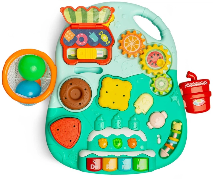 Chodzik wielofunkcyjny Toyz 5 w 1 Turkusowy (5908310393834) - Zdjęcie 3 Chodzik wielofunkcyjny Toyz 5 w 1 Turkusowy (5908310393834) - obraz 3