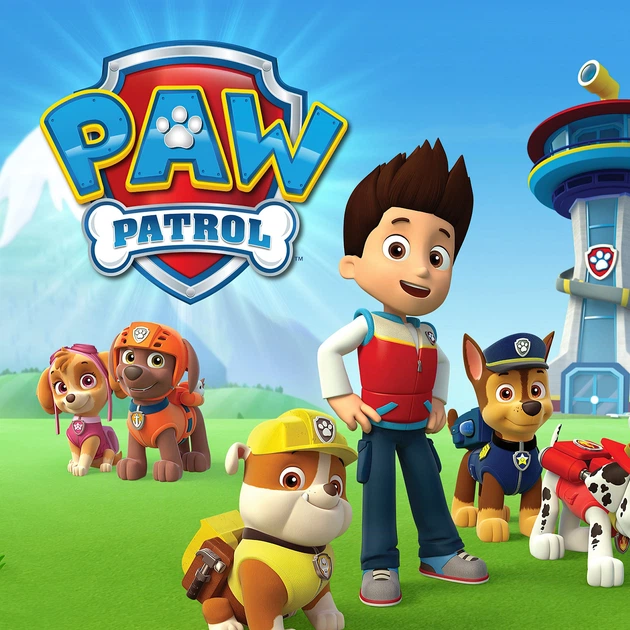 Інтер'єрна картина Щенячий патруль, Paw Patrol, декор в дитячу кімнату, мультфільм, 60×85 см (id3819) - зображення 3
