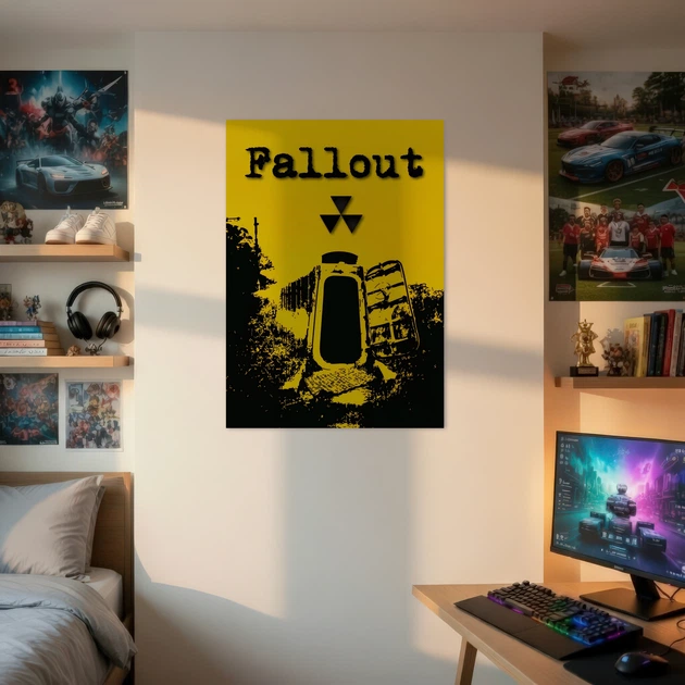 Постер Фаллаут, вхід до Сховища, Fallout, A3 42×30 см (id2179) - Фото 2 Постер Фаллаут, вхід до Сховища, Fallout, A3 42×30 см (id2179) - зображення 2