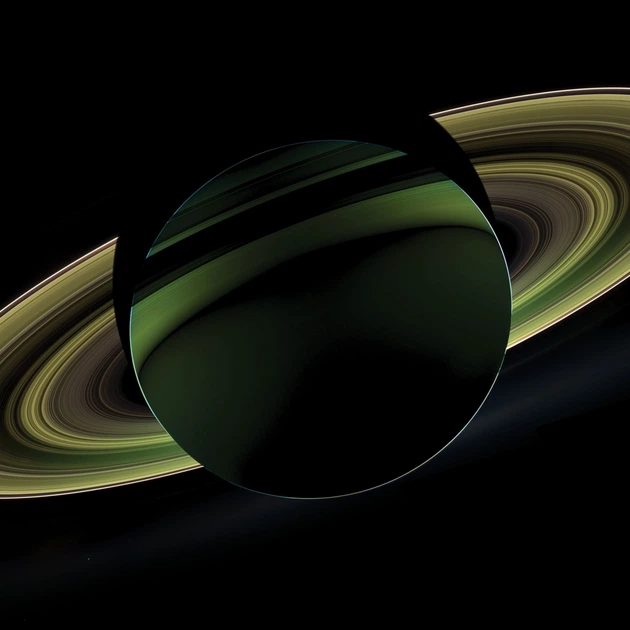 Интерьерная картина Сатурн, Saturn, NASA, НАСА, космос, астрономия, 42×27 см (id7136) - изображение 3