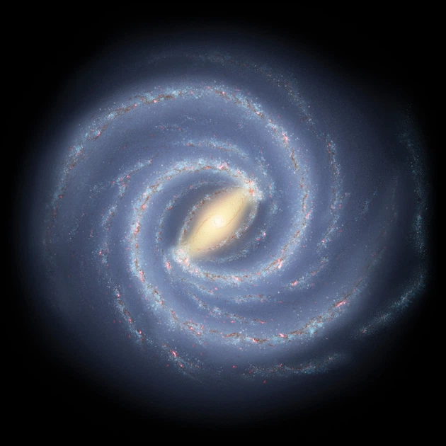 Интерьерная картина Галактика, NASA, НАСА, космос, астрономия, 42×27 см (id7081) - изображение 3
