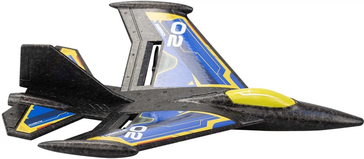 Дистанційно керований літак AS Silverlit: Flybotic - Sonic Evo Remote Control Airplane Blue (7530-85741) (4891813857419) - зображення 3