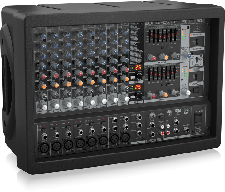 Мікшерний пульт Behringer EUROPOWER PMP1680S (4033653021258) - Фото 3 Мікшерний пульт Behringer EUROPOWER PMP1680S (4033653021258) - зображення 3