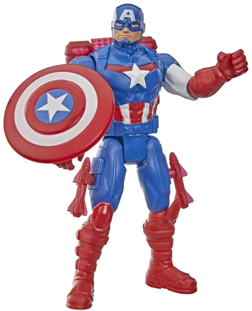 Набір Hasbro Marvel Avengers: Captain America 11.4 см G2847 (5010996357076) - зображення 6