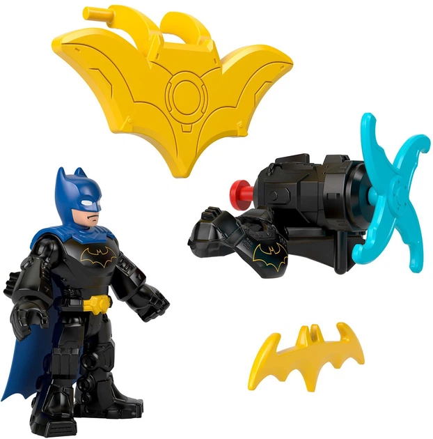 Zestaw Fisher-Price DC Batman super friends: Metal Force 7.5 cm JDK91 (194735286362) - obraz 4