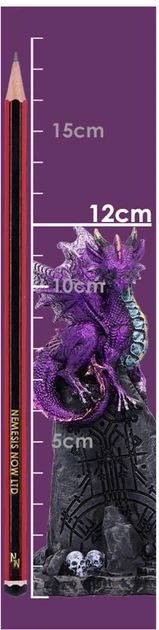 Фігурка Nemesis Now Amethyst Rune Protector 12 см U7069B25 (801269157838) - зображення 7