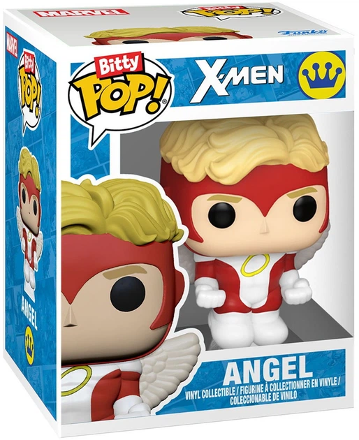 Набір фігурок Funko Bitty Pop! X-Men: Фенікс, Янгол, Айсмен, Циклоп 2.3 см 91391 (889698913911) - зображення 5