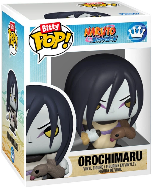 Набір фігурок Funko Bitty Pop! Naruto Shippuden: Цунаде, Мінато Намікадзе, Орочімару, Джірайя 2.3 см 89864 (889698898645) - зображення 5