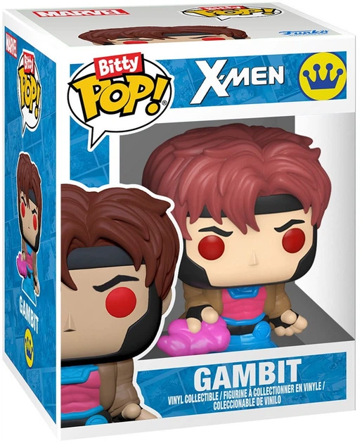 Набір фігурок Funko Bitty Pop! X-Men: Роуґ, Найткраулер, Гамбіт, Шторм 2.3 см 92502 (889698925020) - зображення 6