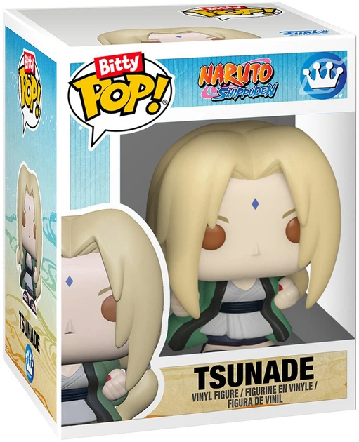 Набір фігурок Funko Bitty Pop! Naruto Shippuden: Цунаде, Мінато Намікадзе, Орочімару, Джірайя 2.3 см 89864 (889698898645) - зображення 6