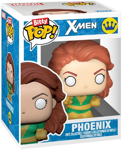 Набір фігурок Funko Bitty Pop! X-Men: Фенікс, Янгол, Айсмен, Циклоп 2.3 см 91391 (889698913911) - зображення 9