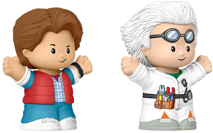 Набір фігурок Fisher-Price Little People: Назад у майбутнє 7 см JFD74 (194735294589) - зображення 4