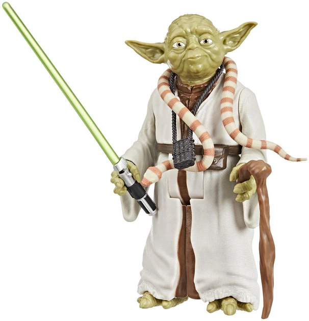 Figurka Hasbro Star Wars Titan Hero Yoda 10 cm G1762 (5010996334657) - obraz 4