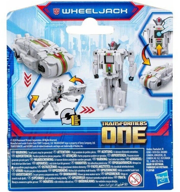 Figurka Hasbro Trasformers: One 1-Step Cog Changer Wheeljack 10 cm F9384 (5010996194800) - obraz 3