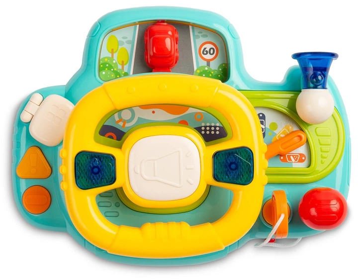Розвиваюча іграшка Toyz Кермо гонщика Бірюзова (5908310397955) - зображення 2