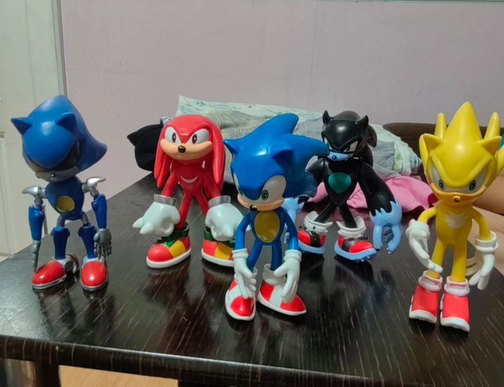 Набор игровых фигурок Sonic 5 штук, игрушечные фигурки Соник большие подвижные - Фото 9 Набор игровых фигурок Sonic 5 штук, игрушечные фигурки Соник большие подвижные - изображение 9