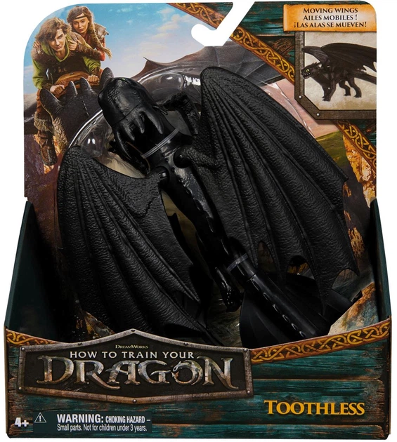 Фигурка Spin Master How to Train Your Dragon: Беззубик 10 см 20153913 (681147085886) - Фото 1 Фигурка Spin Master How to Train Your Dragon: Беззубик 10 см 20153913 (681147085886) - изображение 1