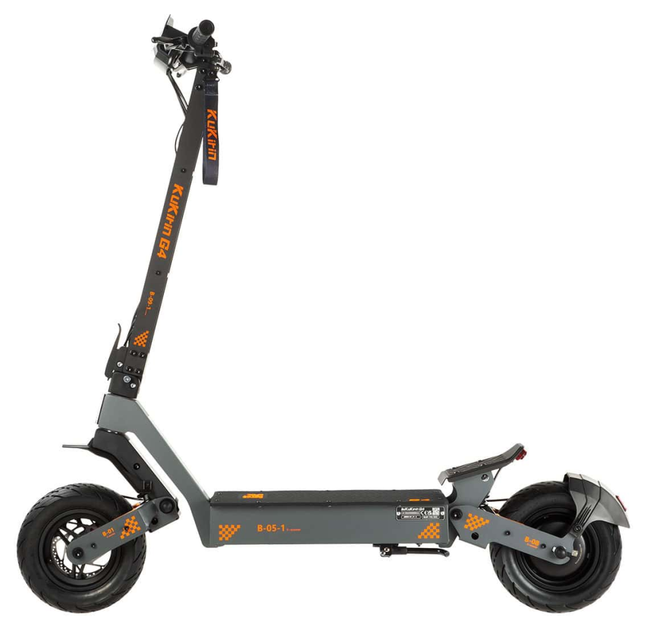 Kugoo Kirin G4 2026 Електроскутер (2000 Вт, 20 А, 60 В), чорний (ECO_Kk-G4) - зображення 9