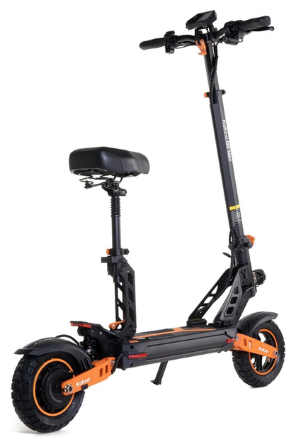 Електросамокат з сидінням Kugoo Kirin G2 MAX 2025 (1000 Вт; 20 А/год; 48 В), чорний (ECO_Kk-G2MAX) - изображение 7