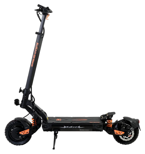 Електроскутер Kugoo Kirin G2 Master Dual 2025 (1000x2 W; 20.8 A*h; 52 V), чорний (ECO_Kk-G2Master) - изображение 3