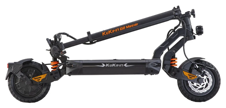 Електроскутер Kugoo Kirin G2 Master Dual 2025 (1000x2 W; 20.8 A*h; 52 V), чорний (ECO_Kk-G2Master) - изображение 8