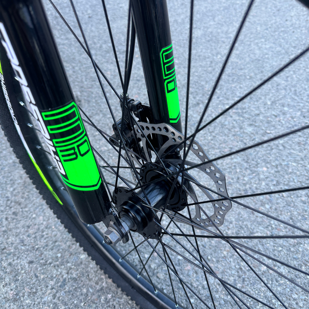 Велосипед CrossBike 26" Convoy 2026 Рама 13" green-black - зображення 4