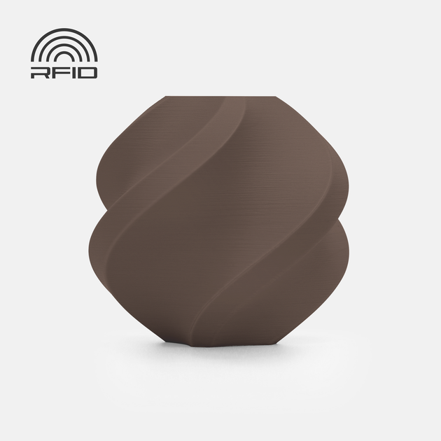 Філамент (пластик для 3D принтера) Bambu Lab PLA Matte Dark Brown (11801) 1,75 мм 1 кг - зображення 2